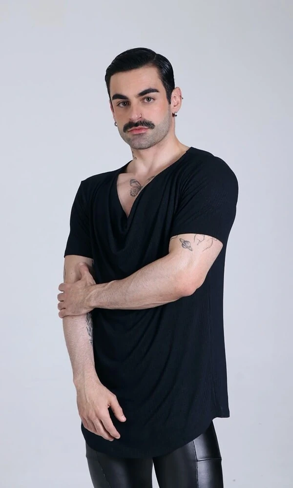 Camiseta Morfeu Decote Drapeado