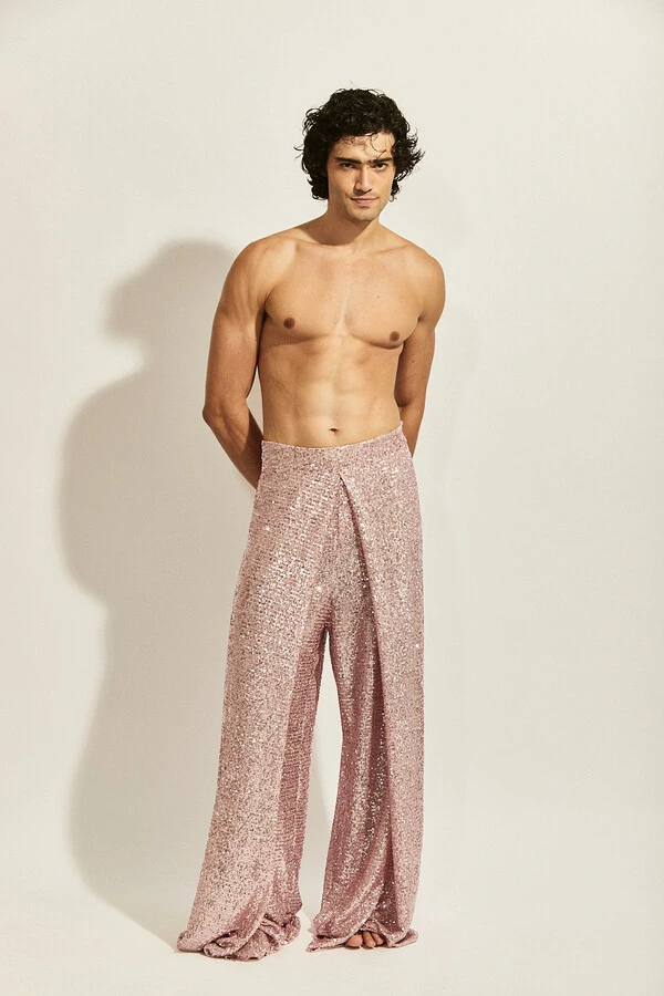 Calça Pantalona Cintila Maré