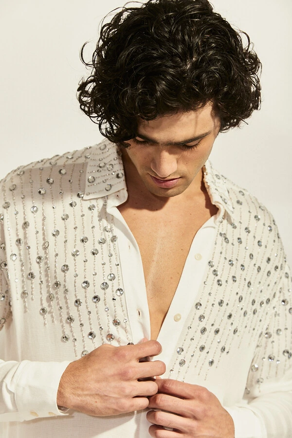 Camisa Sereno Maré Bordada