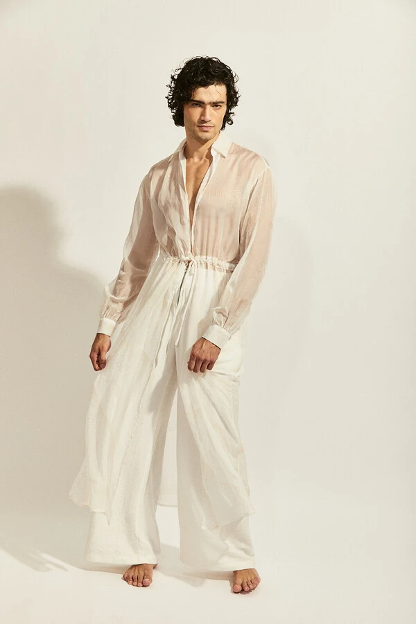 Chemise Ondas Maré em Chiffon