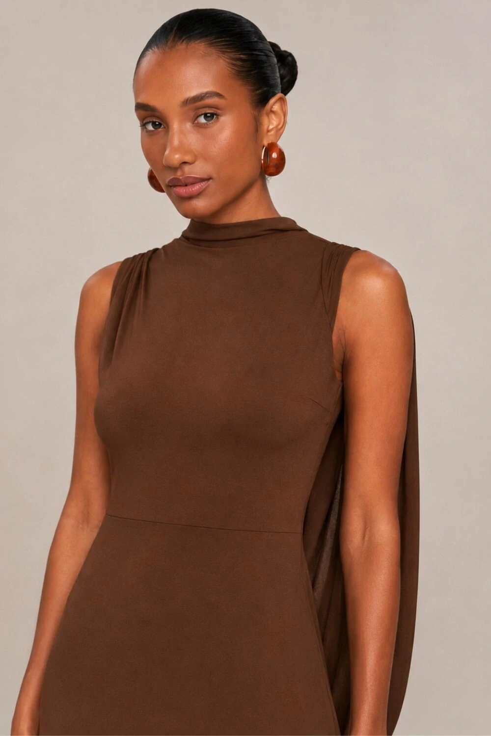 Foto Vestido Long Midi Detalhe nas Costas