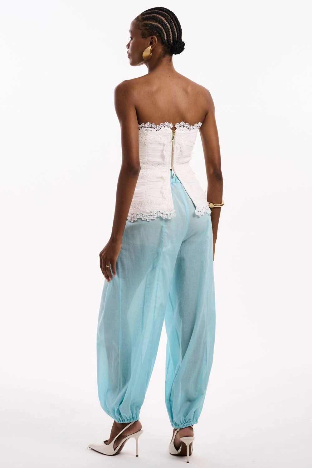 Foto Calça Slouchy com Amarração