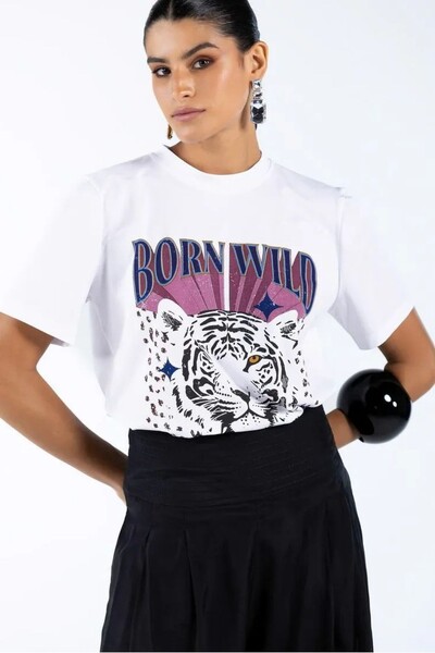 Foto Tshirt Born Wild