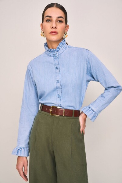 FotoCamisa Jeans Delave