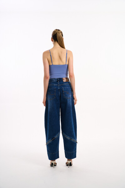 Foto Calça Jeans Detalhe Ziper