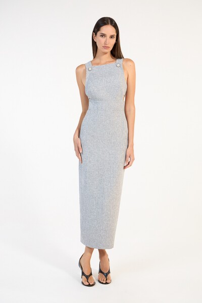 Foto Vestido Midi Lápis Saville