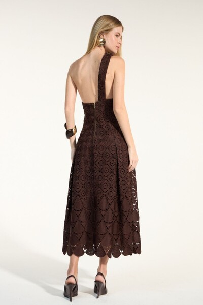 FotoVestido Midi Renda Gotas