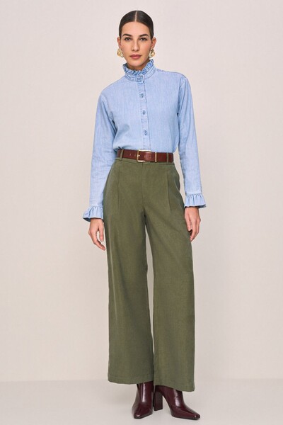 Foto Camisa Jeans Delave