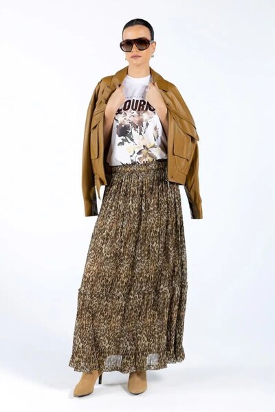 Foto Saia Longa Babado Barra