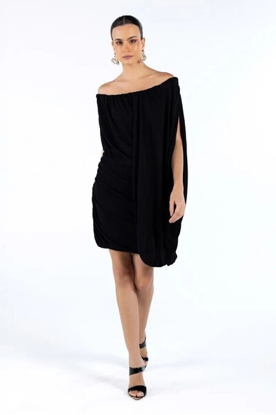 Foto Vestido Ombro a Ombro Drapeado