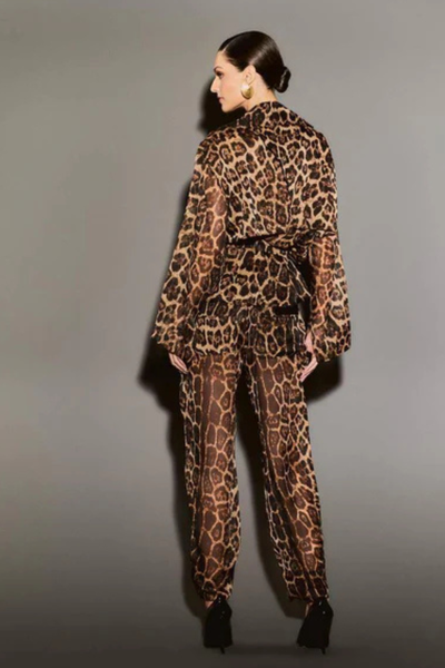 FotoJaqueta Animal Print Com Transparência