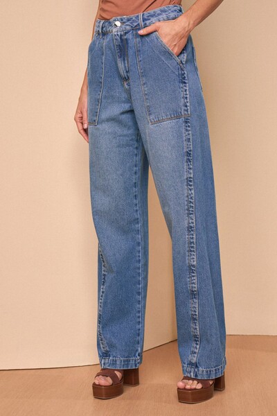 FotoCalça Wide Leg La Jeans