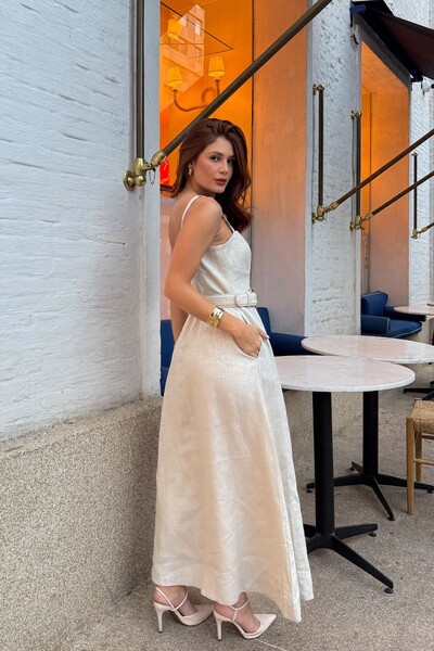 FotoVestido Midi Linho