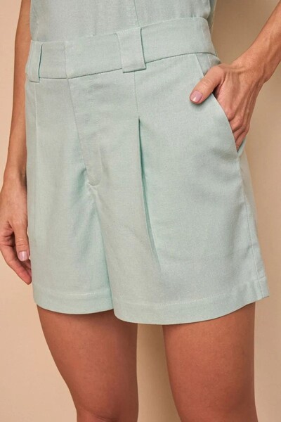 FotoShorts Alfaiataria Detalhe Prega