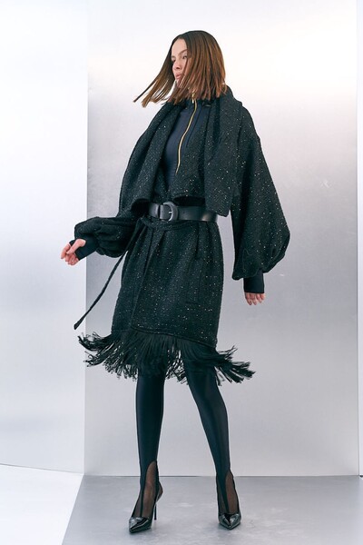Foto Maxi Pool Tweed Oversized