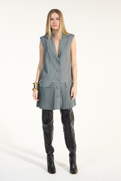 Foto Colete Plissado