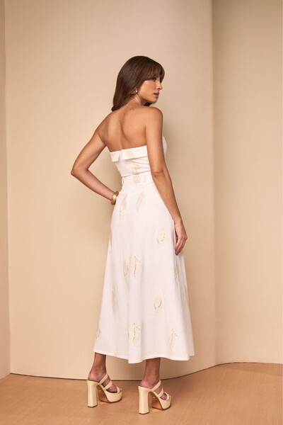FotoVestido Midi Bordado