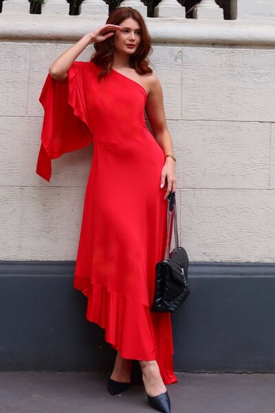 Foto Vestido Midi Ombro Só Envelope