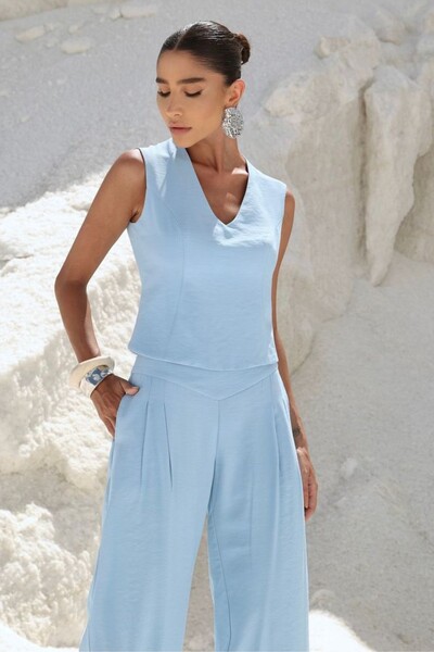 FotoConjunto Blusa Costas Aberta