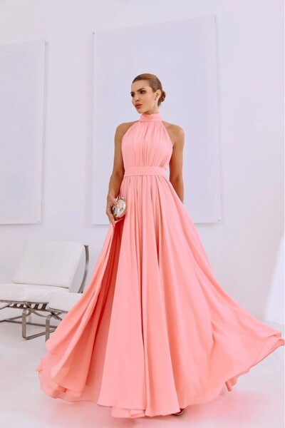 Foto Vestido Longo com Cinto