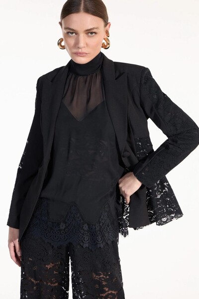 Foto Blusa Detalhe Renda