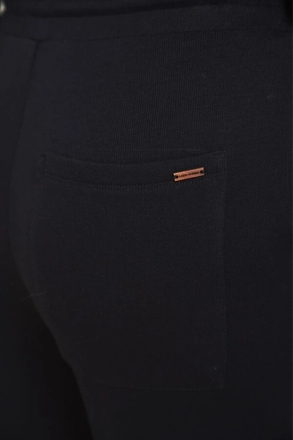 Calça Reta Relax Tricot