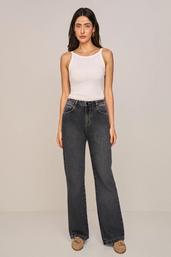 Calça Wide Leg Básica