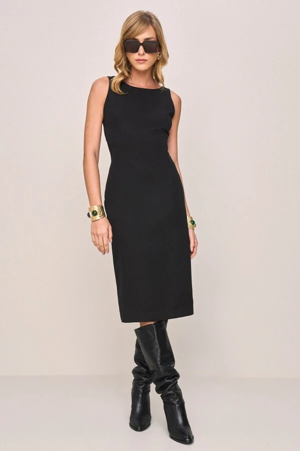 Vestido Midi Collor