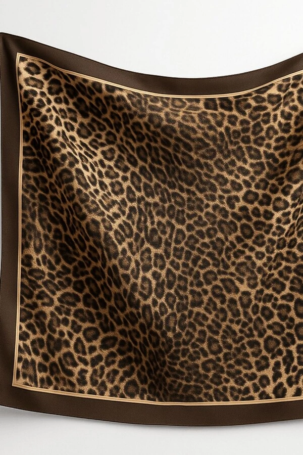 Lenço Estampa Onça