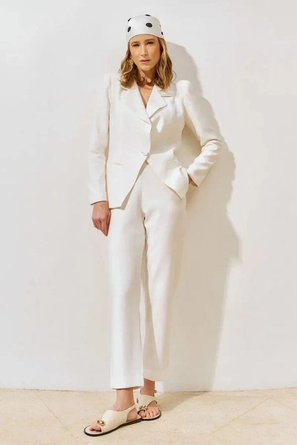 Conjunto Blazer e Calça Alfaiataria