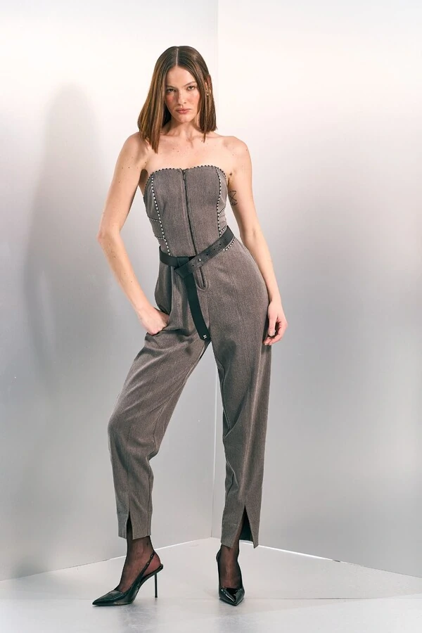 Macacão Alfaiataria Mescla TQC