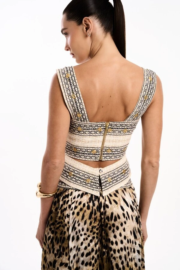 Top Animal Print