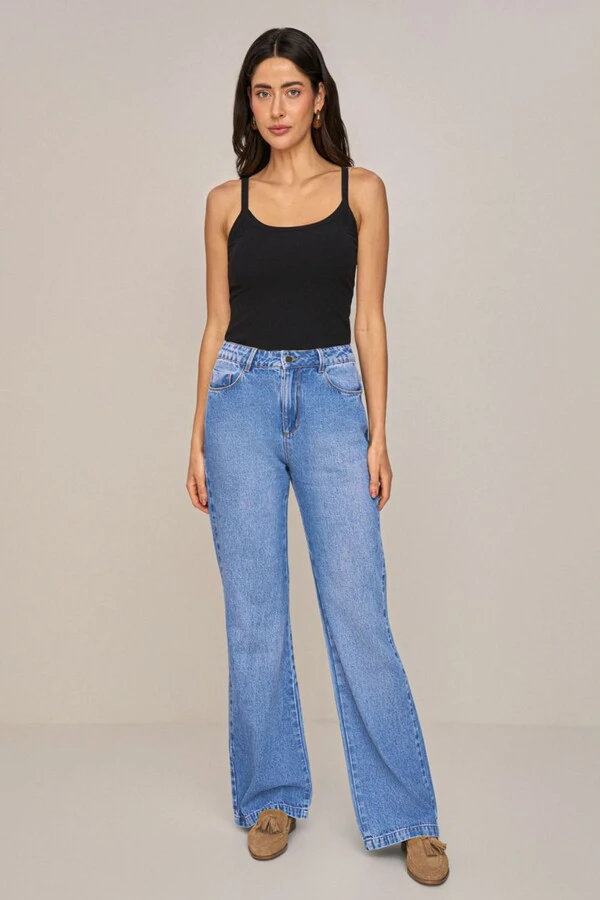 Calça Wide Leg Básica