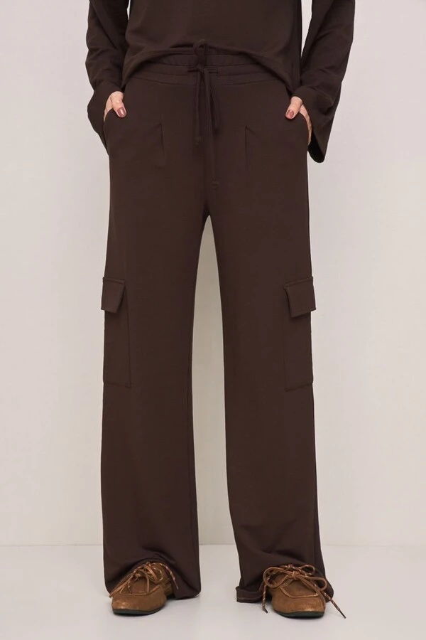 Calça Reta Relax Bolso