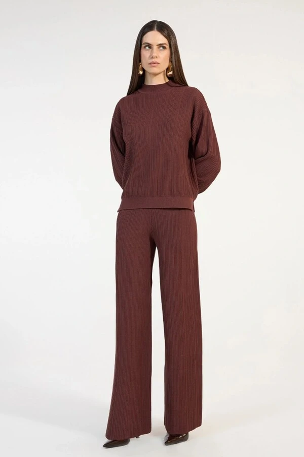 Conjunto Pull e Calça Nervuras