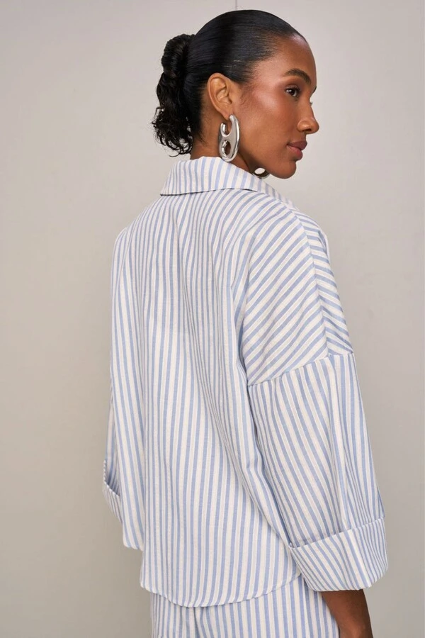 Camisa Relax Listrada
