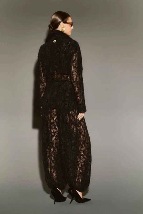 Calça Renda Aveludada