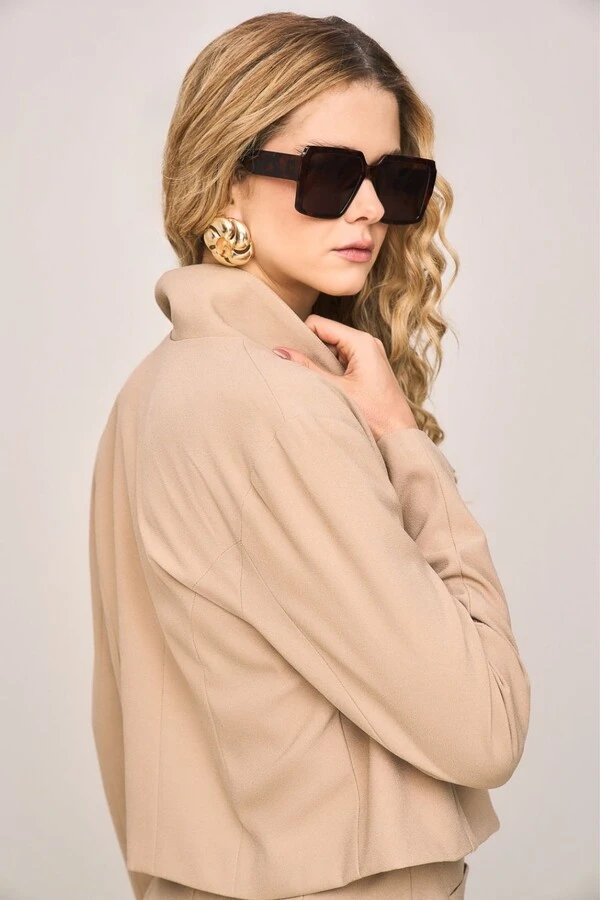 Casaco Blazer Cropped