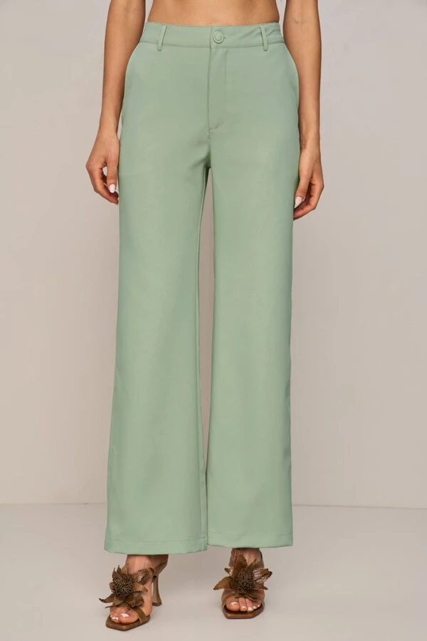 Calça Wide Leg Alfaiataria