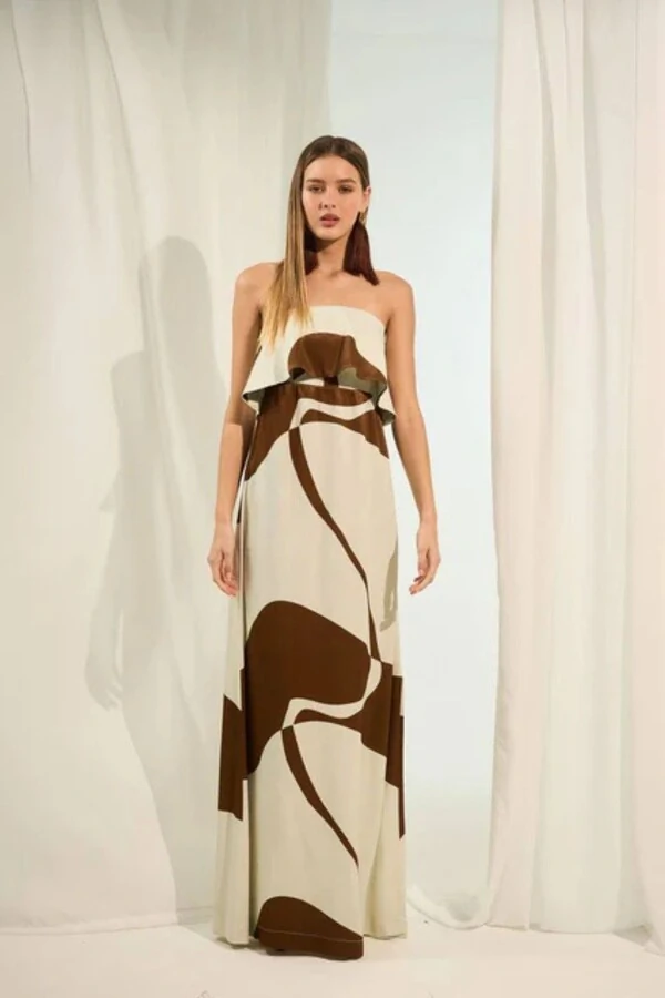 Vestido TQC Duna Gráfica
