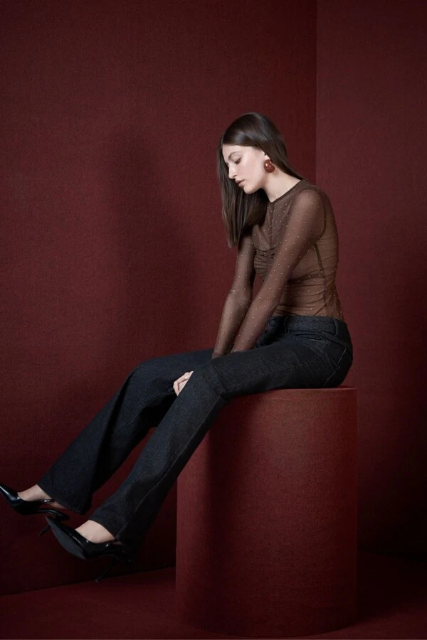 Blusa Segunda Pele Tule