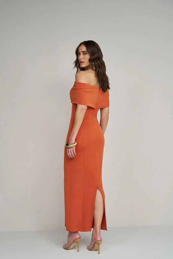 Vestido Mid Ombro a Ombro