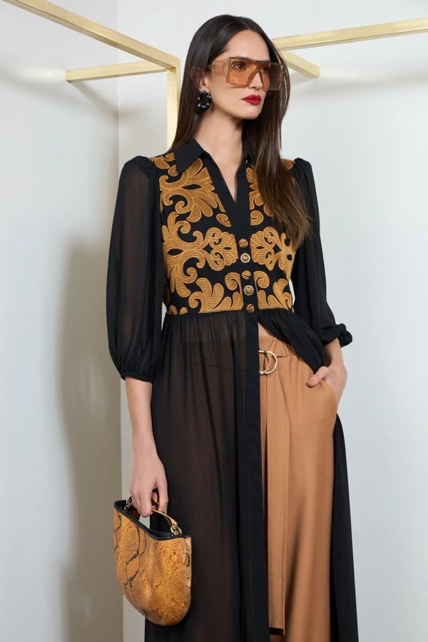 Veste Longa Curve