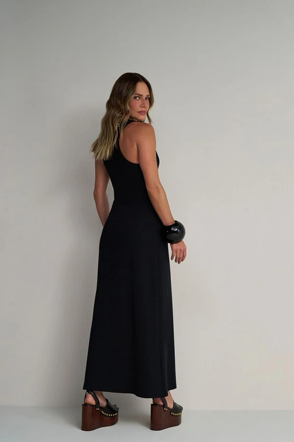 Vestido Longo Regata