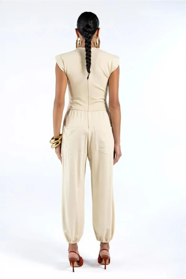 Macacão Cintura Baixa Ombreira