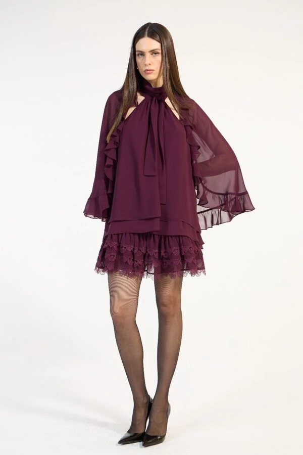 Vestido Capa