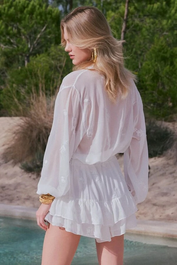 Camisa Punho Com Elástico