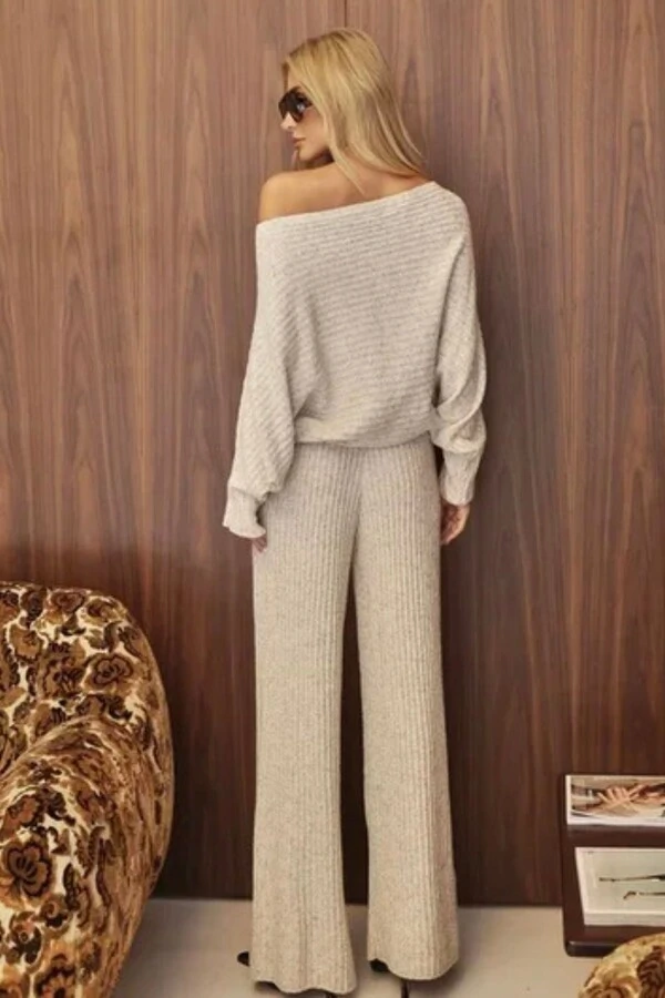 Conjunto Tricô Manga Morcego