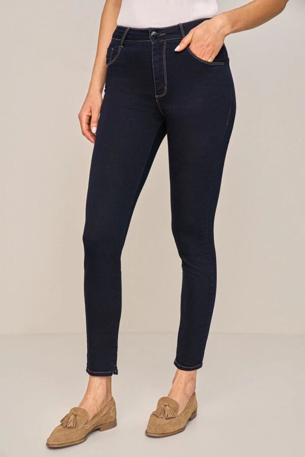 Calça Jegging Cintura Média