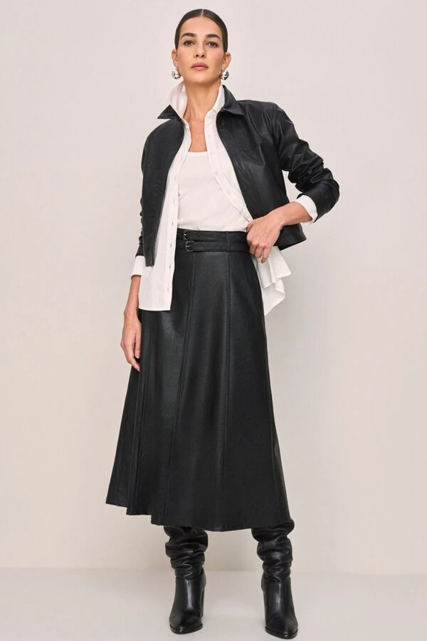 Jaqueta Manga Longa Collor